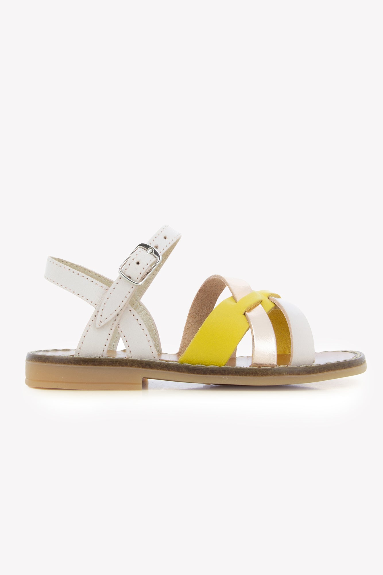 Sandales - Cuir beige