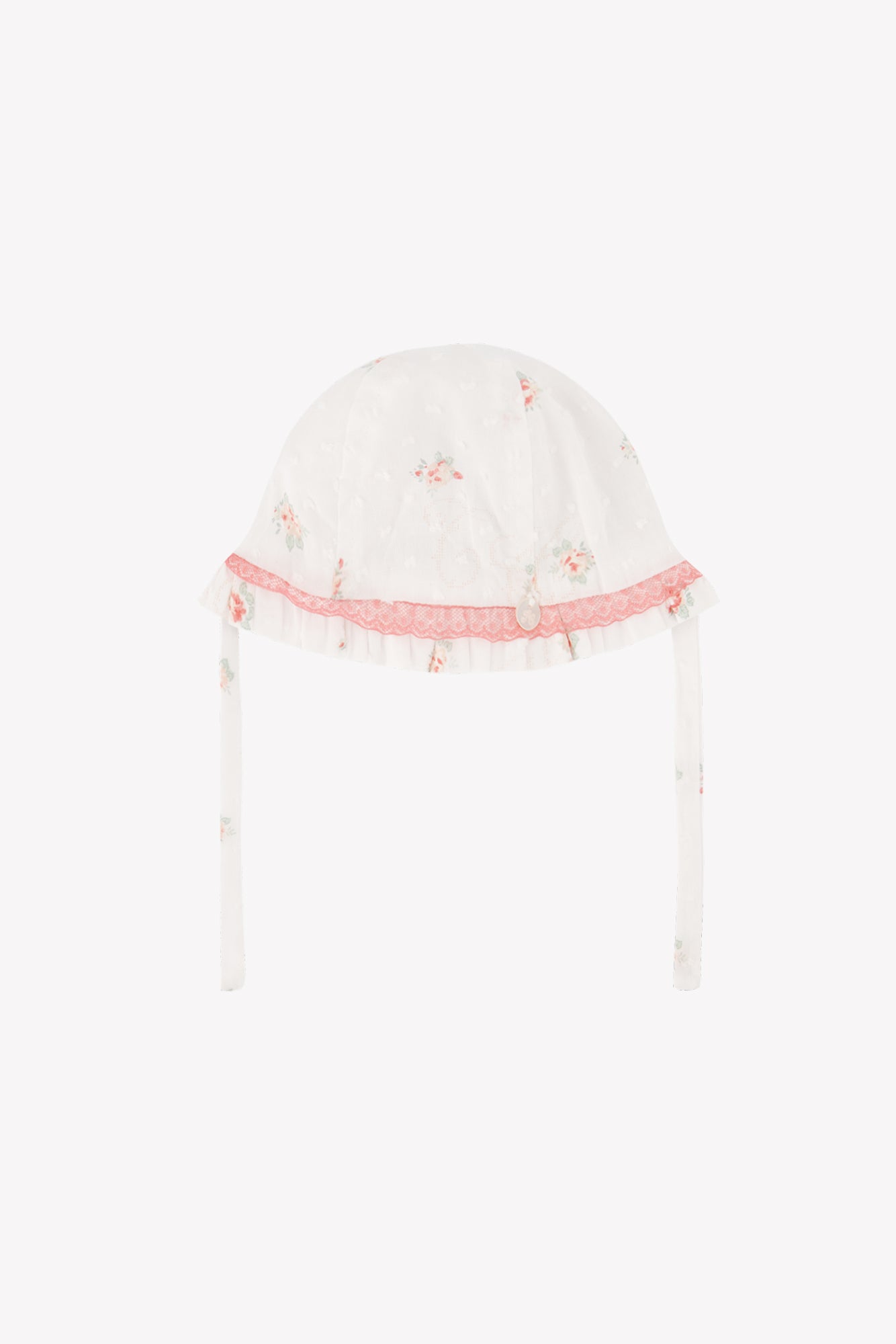 Gorro - Blanco tela Plumetis