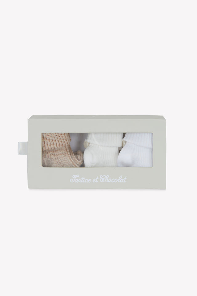 Kit chaussettes - écru - Image principale