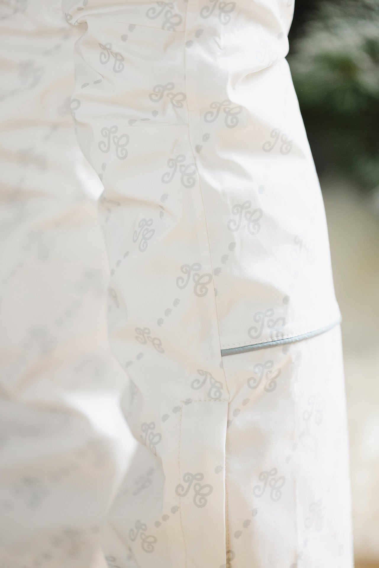 Ski -broek - TC monogram ecru