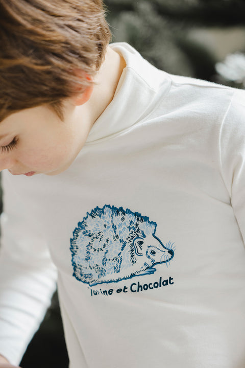 Below Sweater - Ecru organic cotton - Image principale