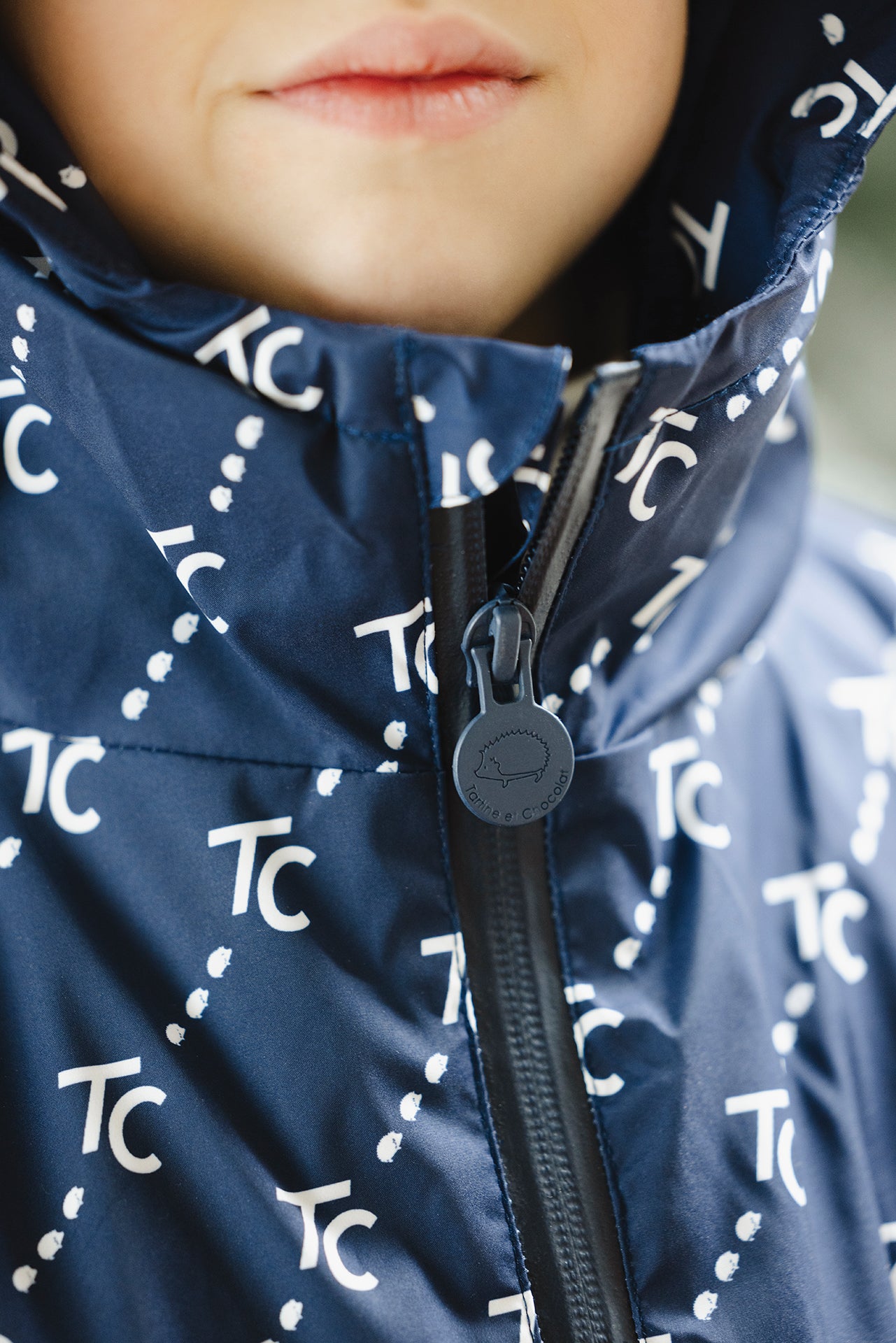 Ski Parka - TC monogram Navy