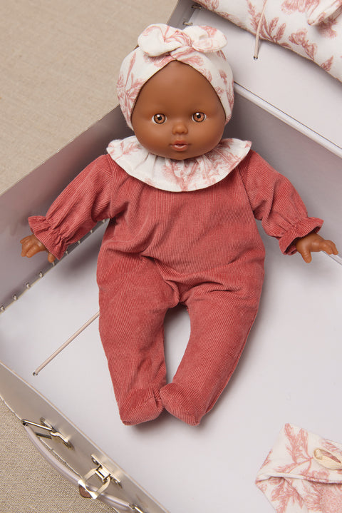 Valigia Sidonie - Minikane x Tartine et Chocolat Toile de Jouy Rosa - Image principale