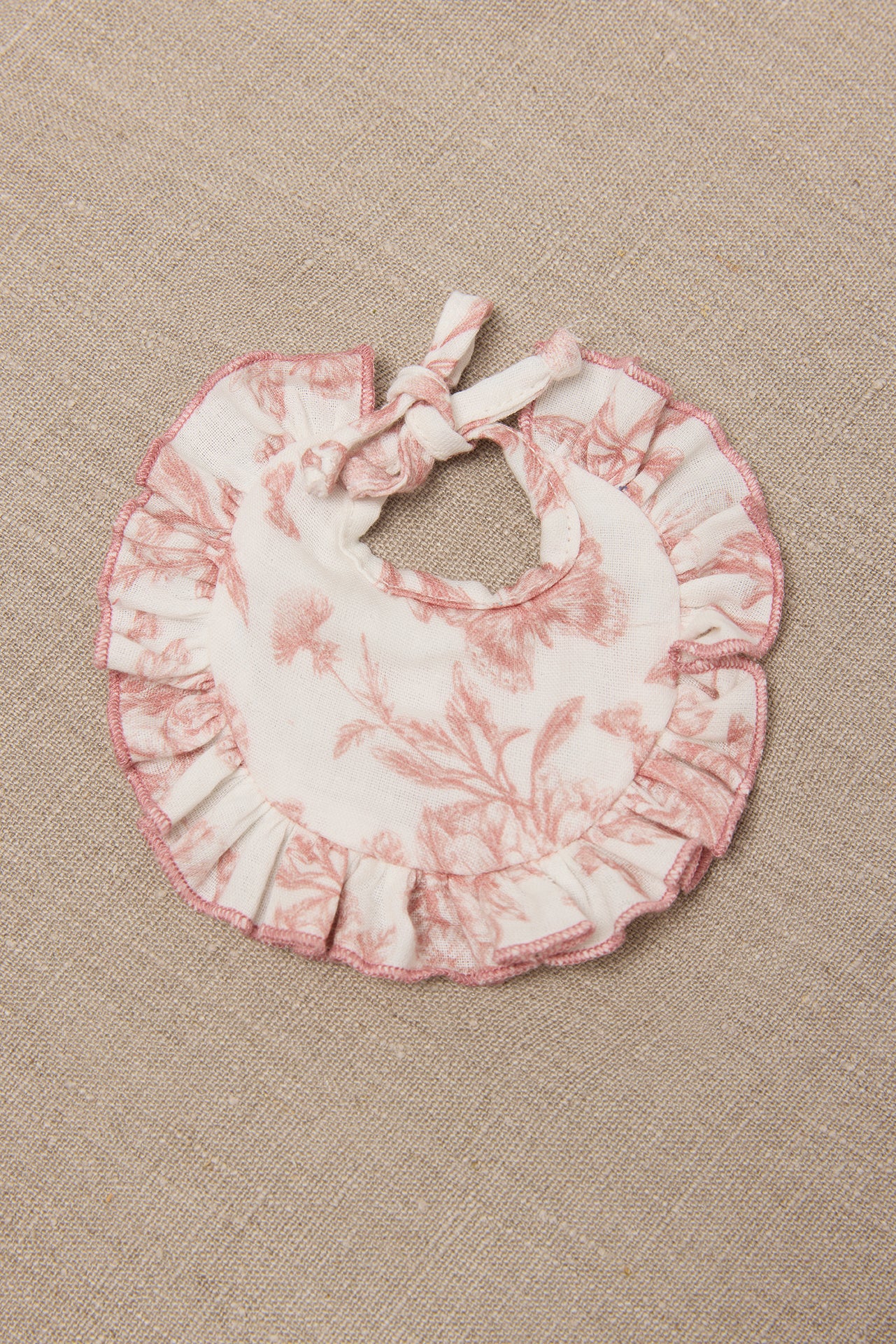 Valigia Clarisse - Minikane x Tartine et Chocolat Toile de Jouy Rosa