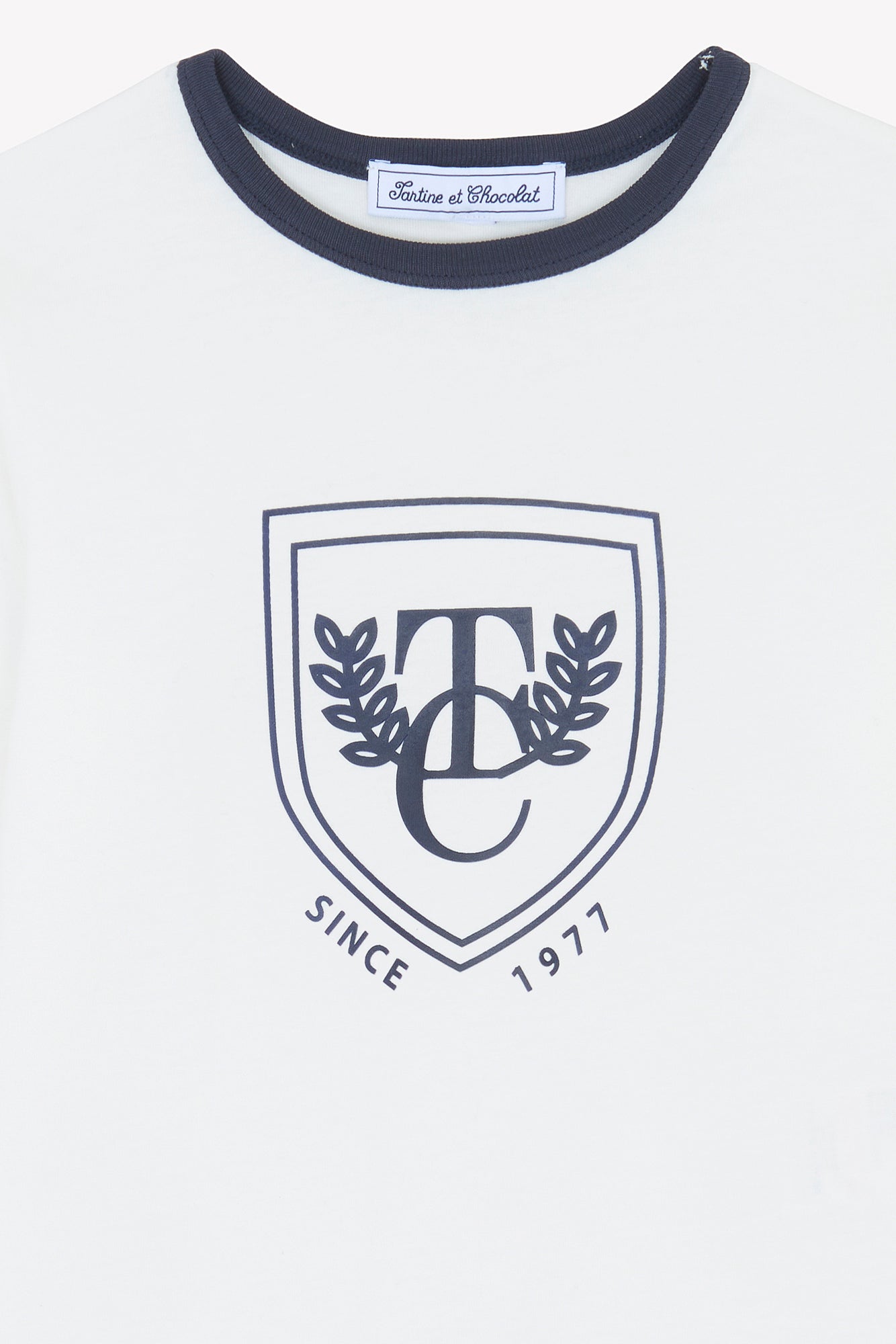 T -Shirt - Ecru TC -Abzeichen