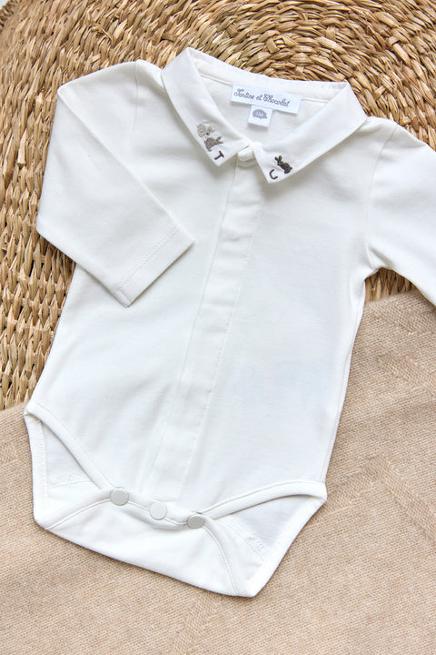 Body - Ecru Embrodery rabbit - Image principale