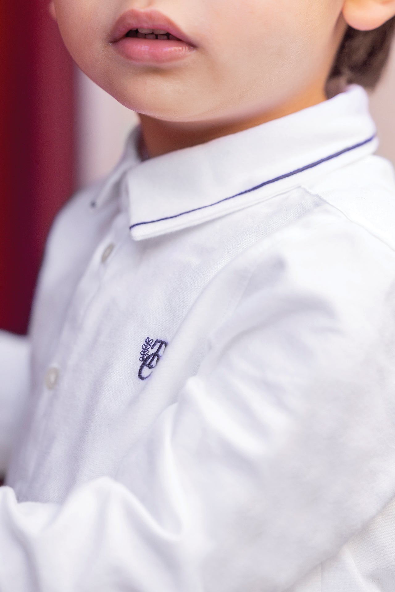 Shirt - Weiß TC Monogramm