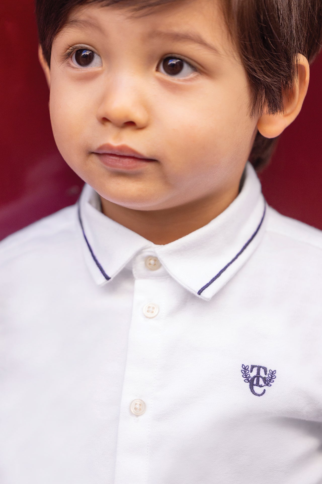 Shirt - Weiß TC Monogramm