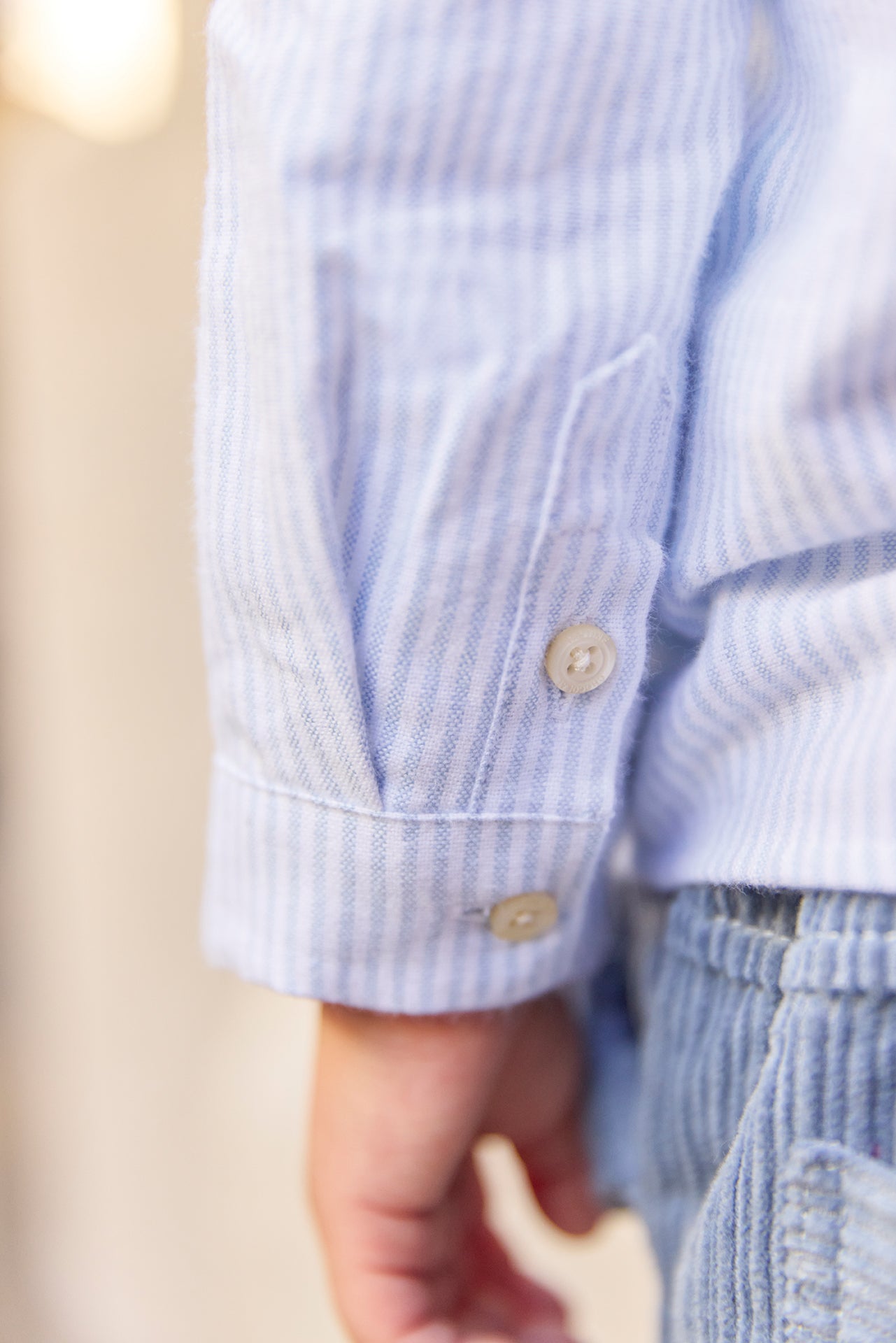 Shirt - Licht blauw TC monogram