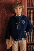 Veste teddy - Marine