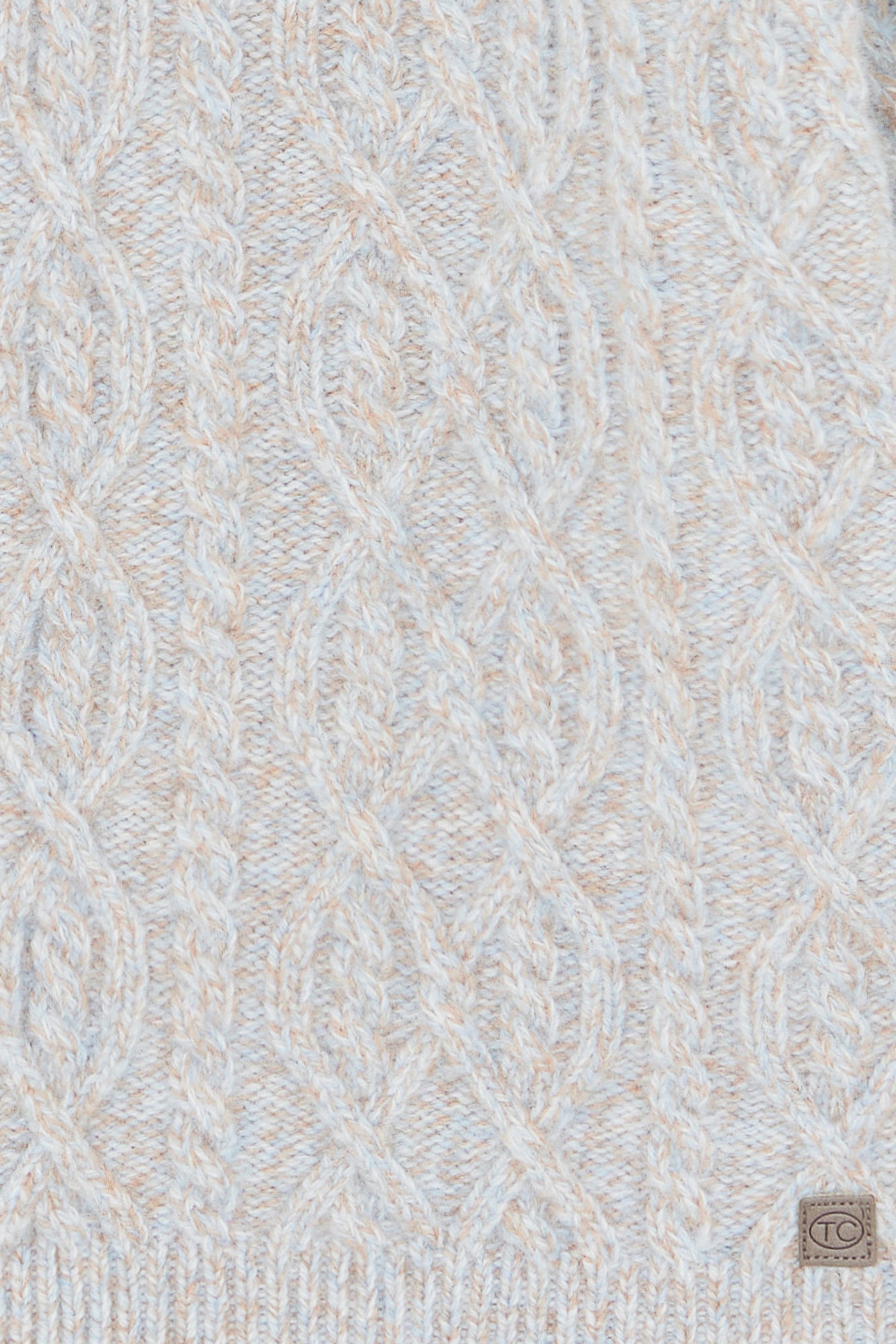 Vest - Grijs Sjaalkraag Gaas Verdraaide