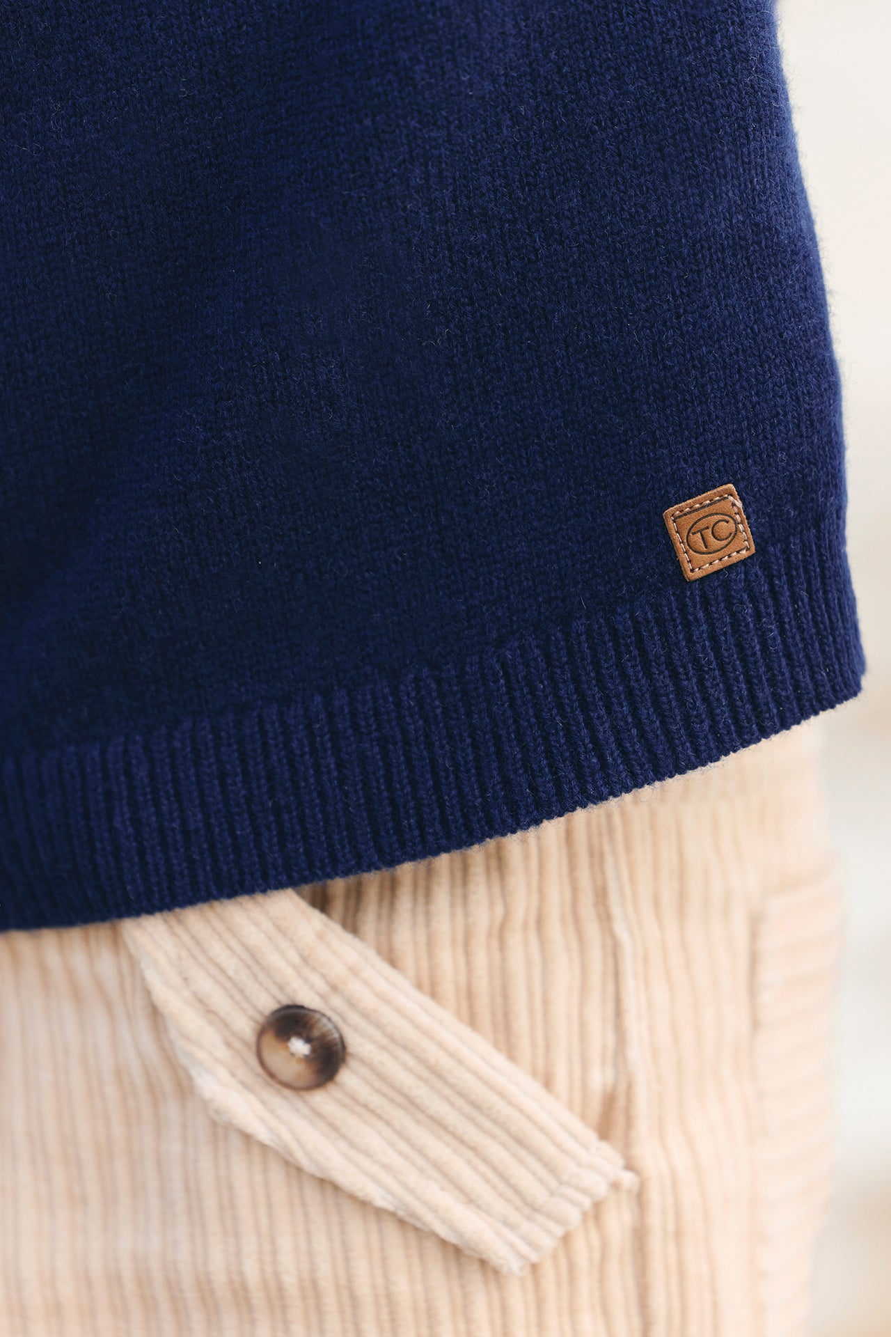 Pull - Marine motif jacquard