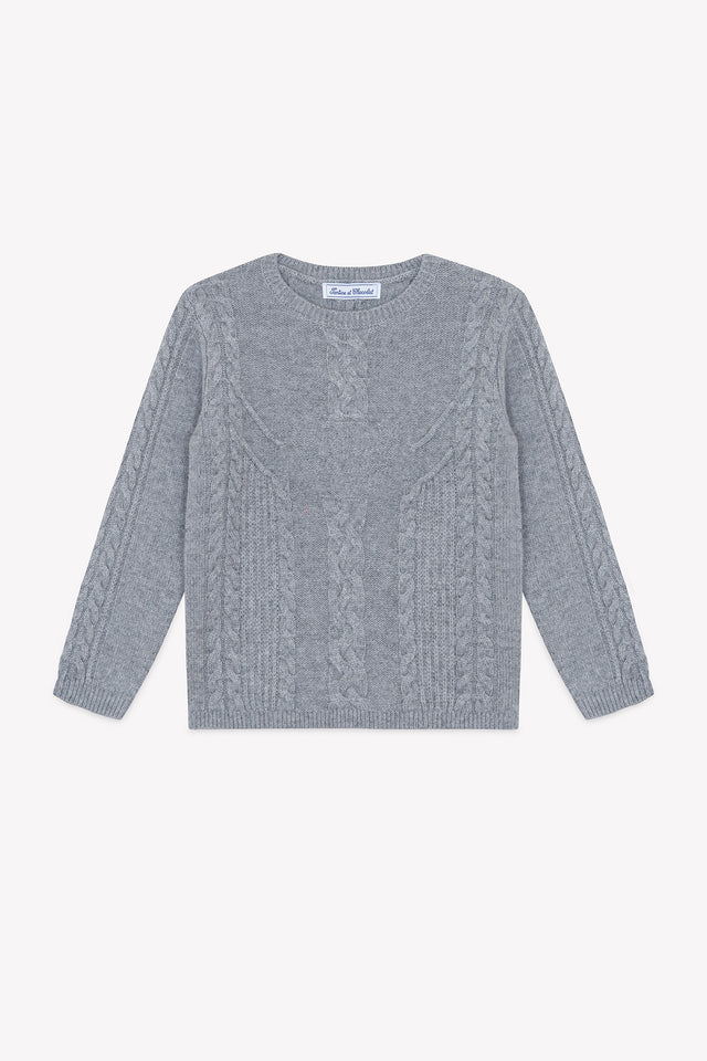 Trui - Grijs China TC handtekening - Image principale