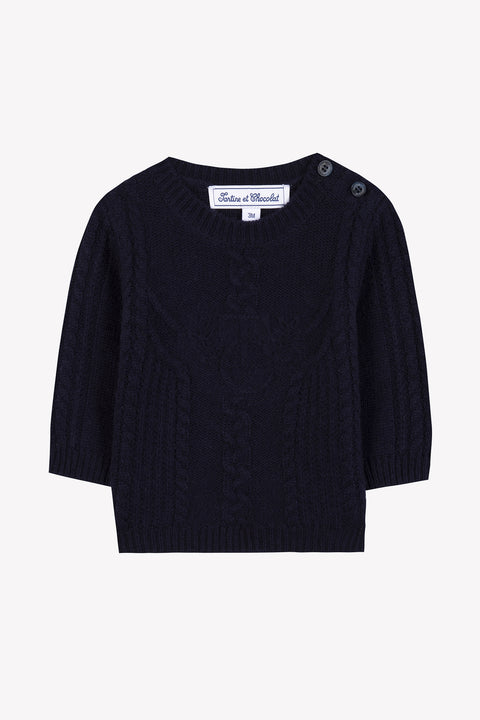 Maglia - Blu navy firma TC - Image principale