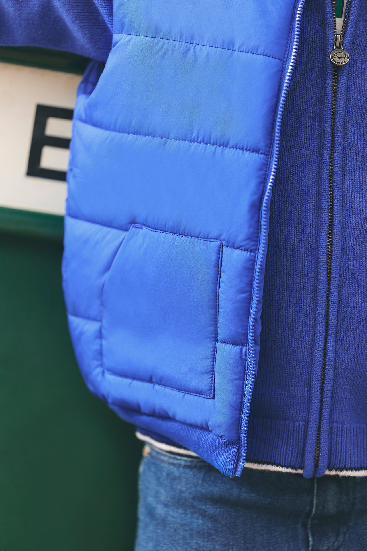 Gilet - Bleu électrique signature TC