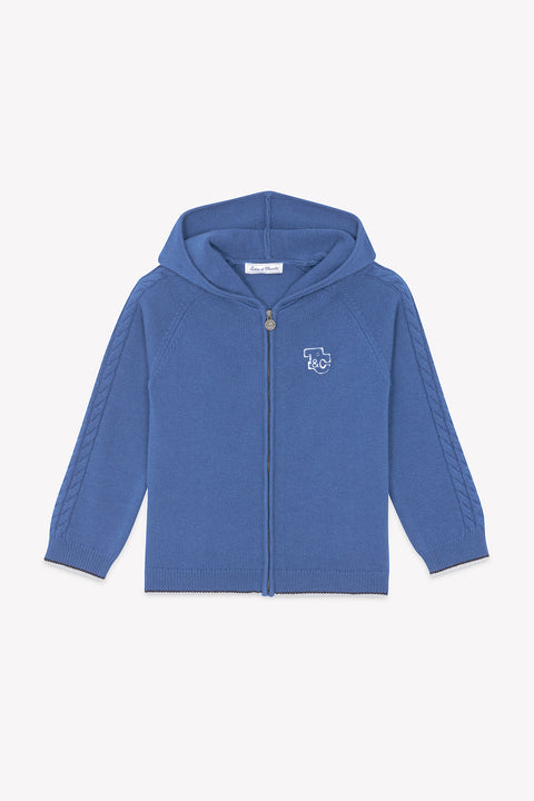 Gilet - Bleu électrique signature TC - Image principale