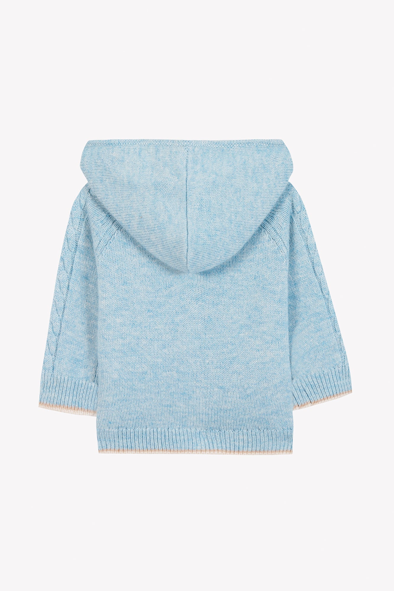 Weste - Blau geschälter Gletscher TC Signatur