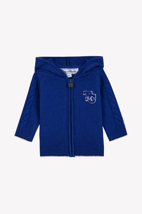 Gilet - Bleu électrique signature TC - Image principale