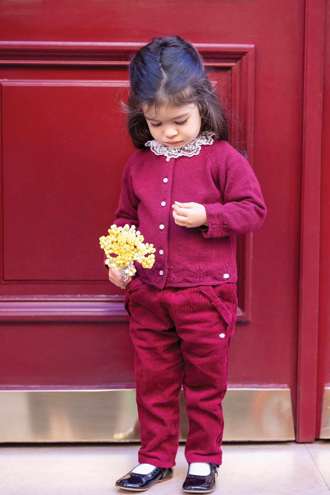 Cardigan - Prune maille