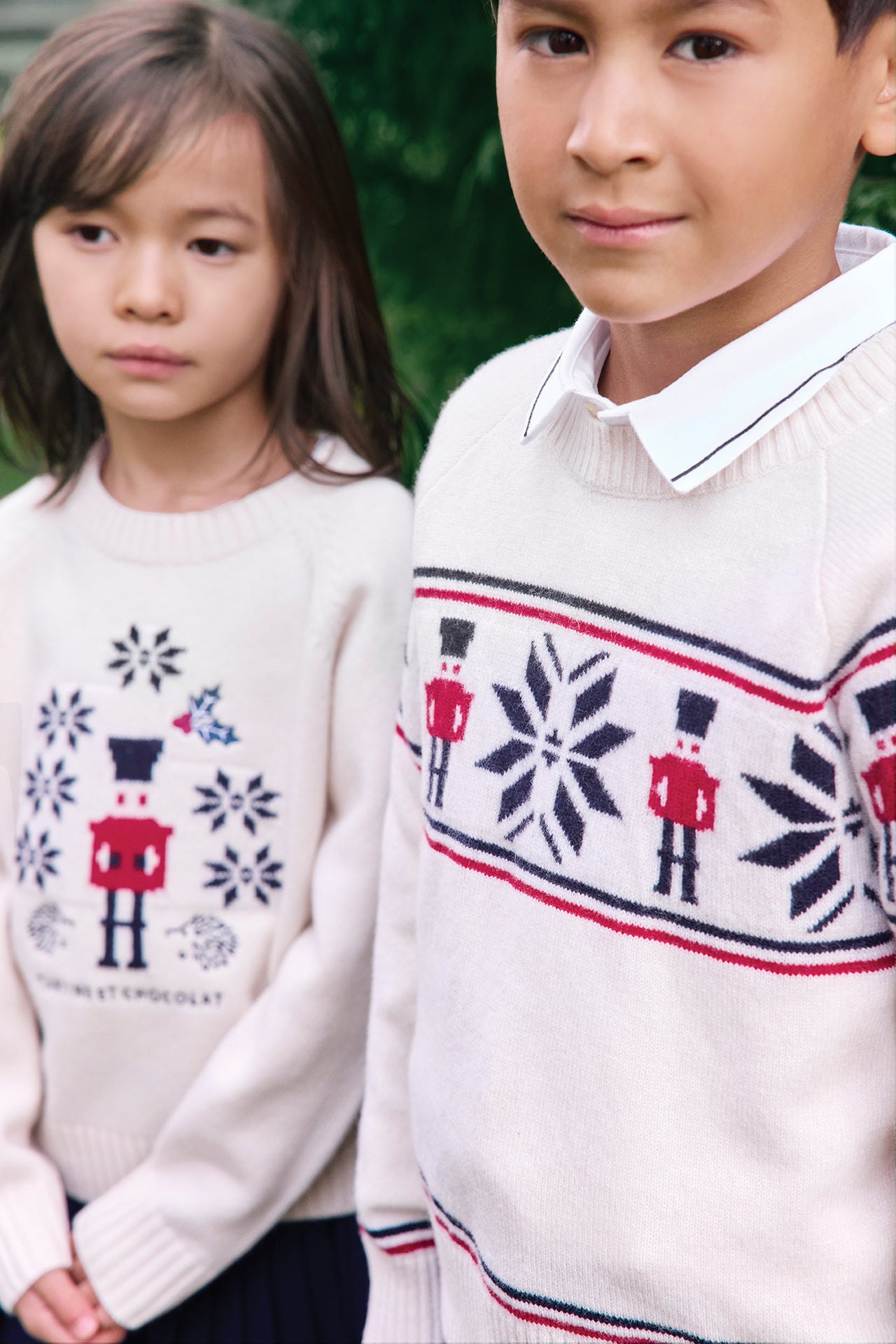 Pull - Ecru casse-noisettes