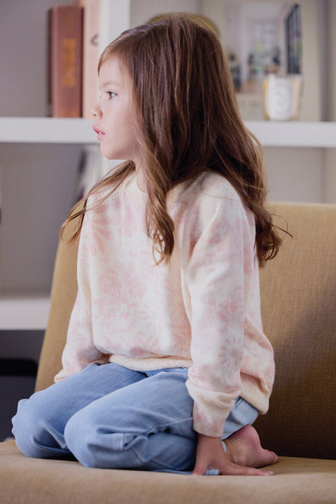 Pull - Rose pâle Kujten x Tartine et Chocolat - Image principale