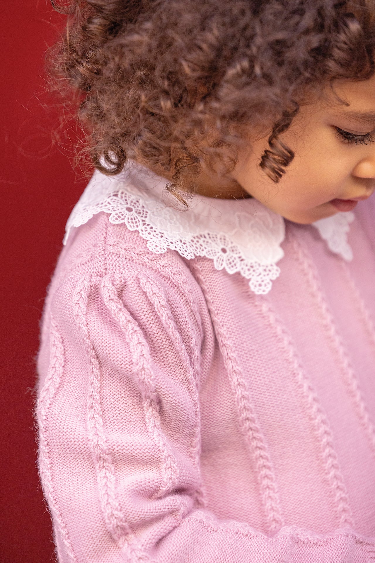 Pull - Eglantine col broderie anglaise