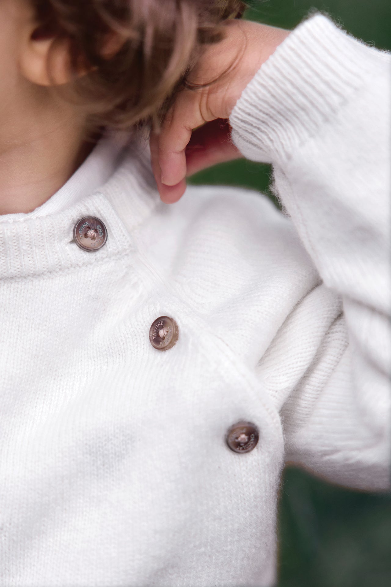 Pull - Ecru illustration lapin