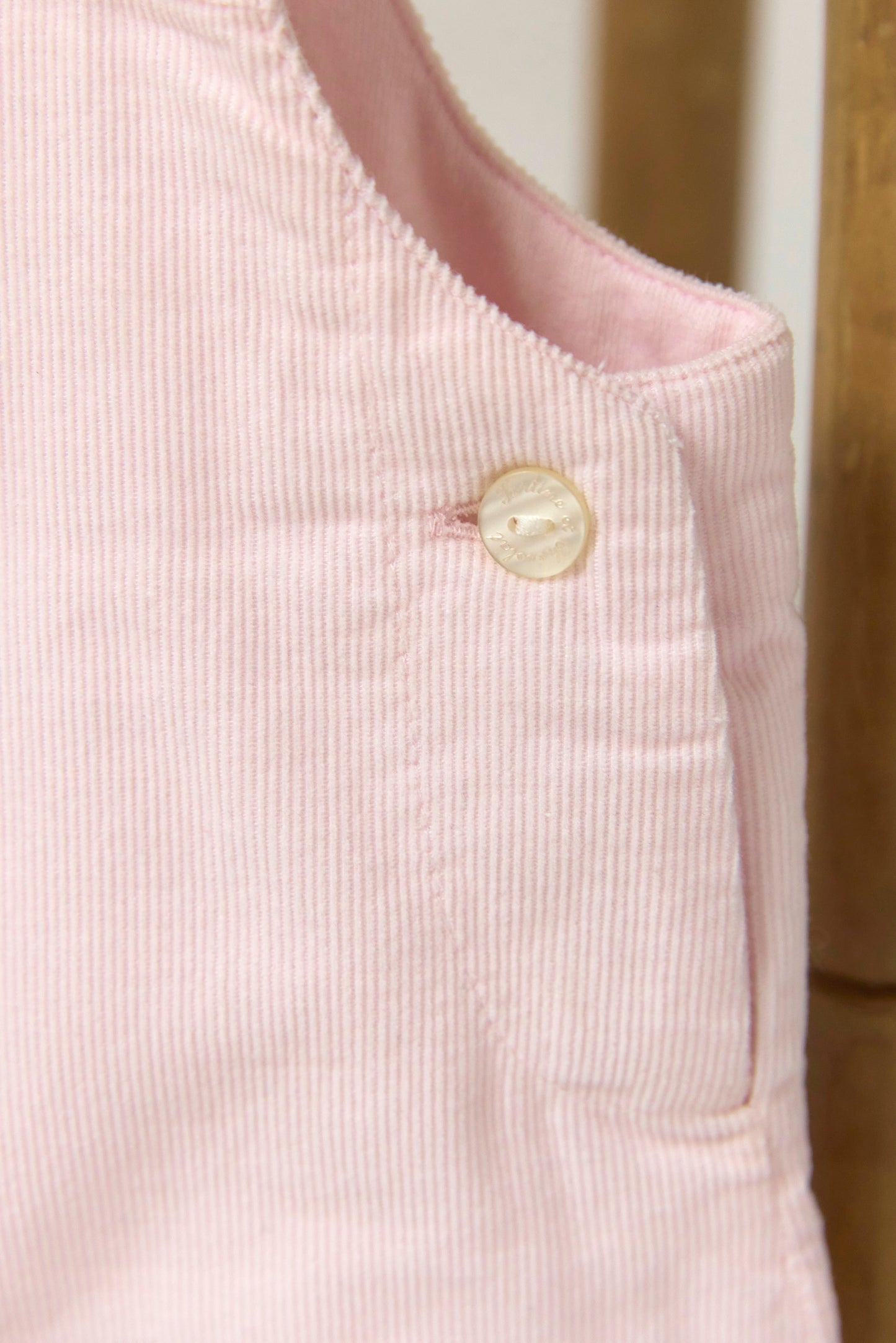 Lange Overalls - Blassrosa