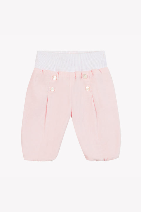 Pantalon - Rosa pálido de algodón - Image principale