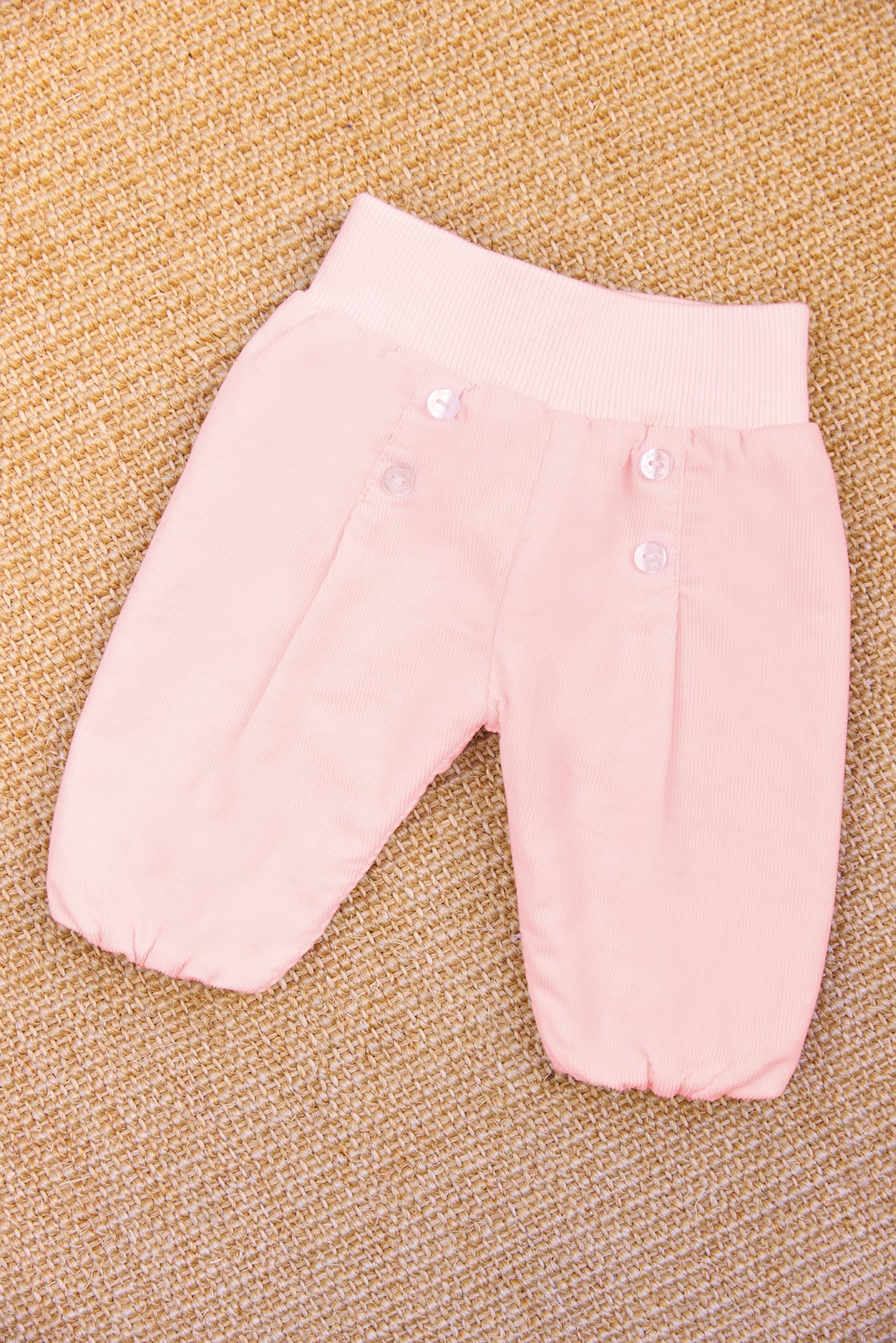Pantalon - Rose pâle en coton