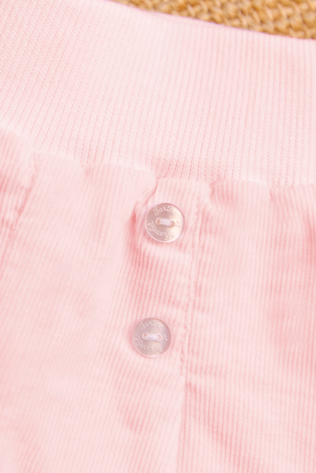 Pantalon - Rose pâle en coton