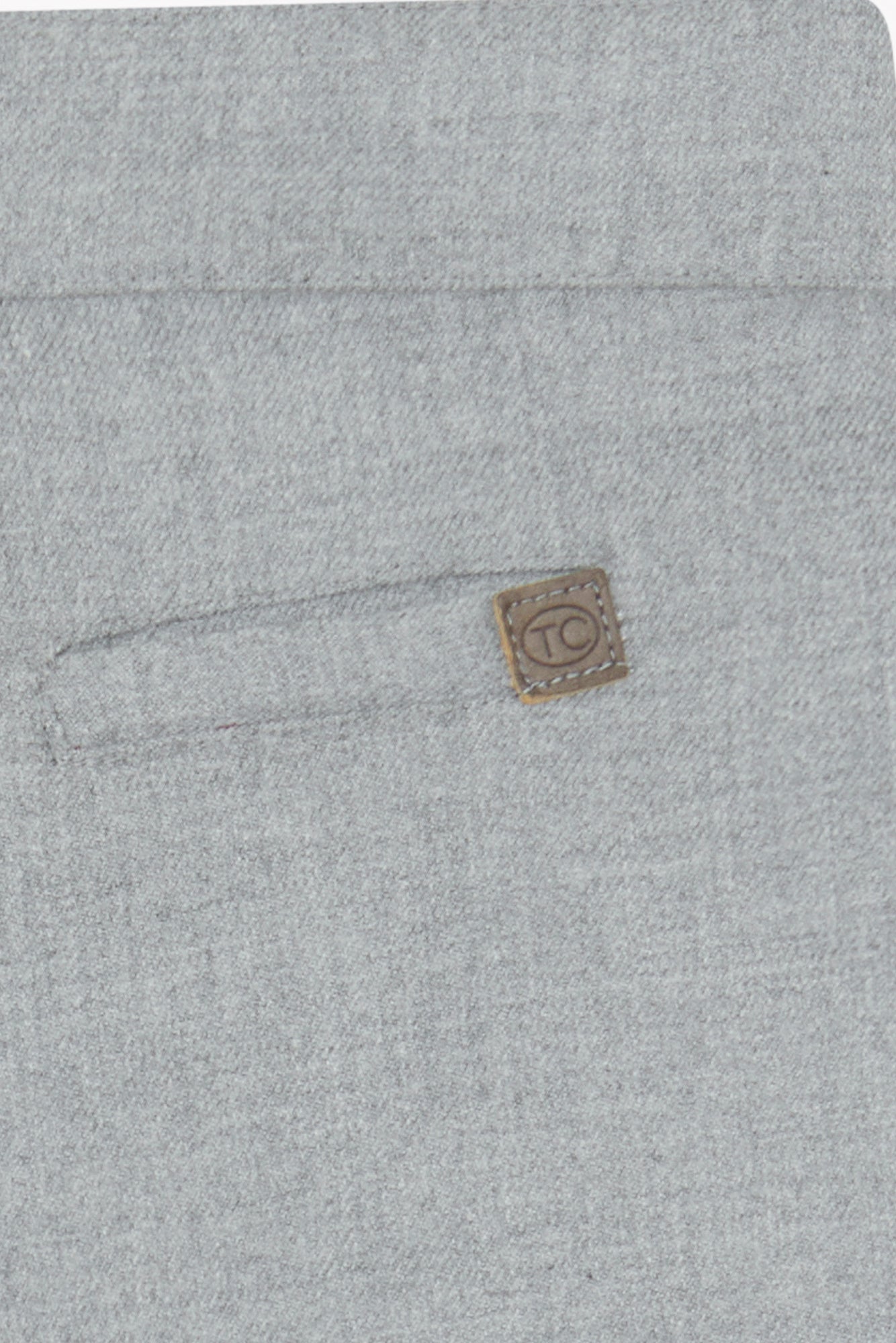 Hose - Grau hing in Flanell