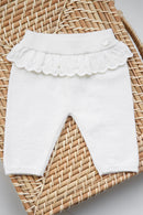 Broek - Ecru met vliegwielen