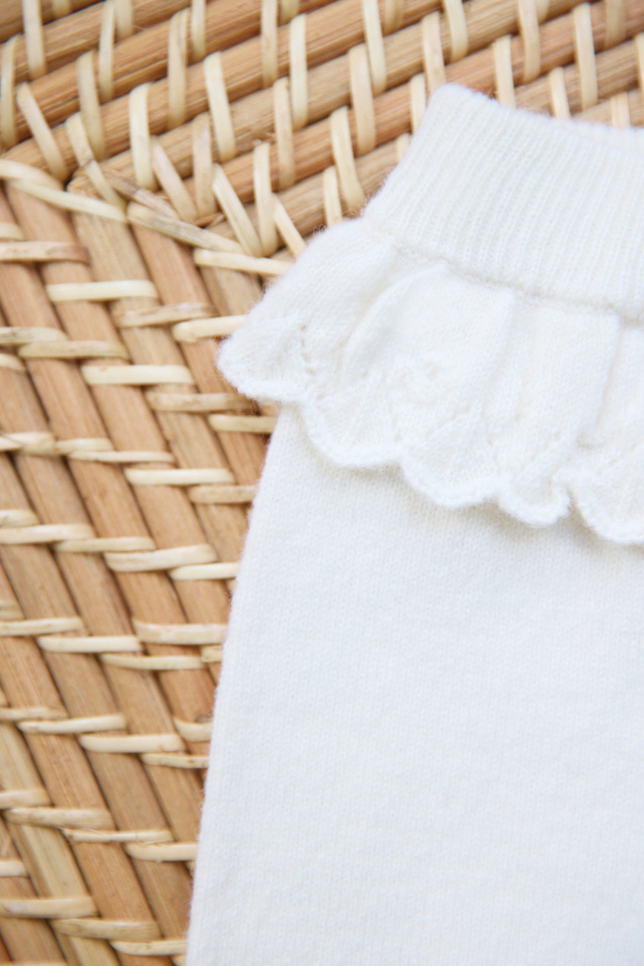 Broek - Ecru met vliegwielen