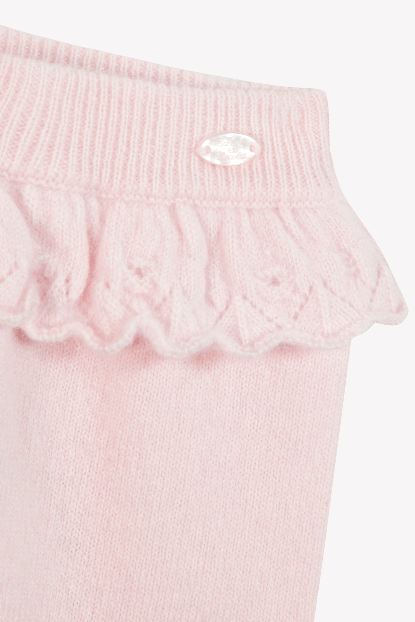 Pantalon - Rosa pálido Con juegos de Volantes