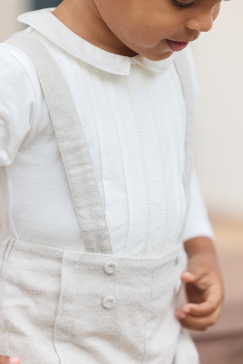 Body - Ecru plis religieux - Image principale