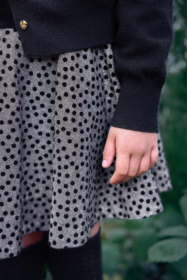 Jupe - Noir à pois - Image principale