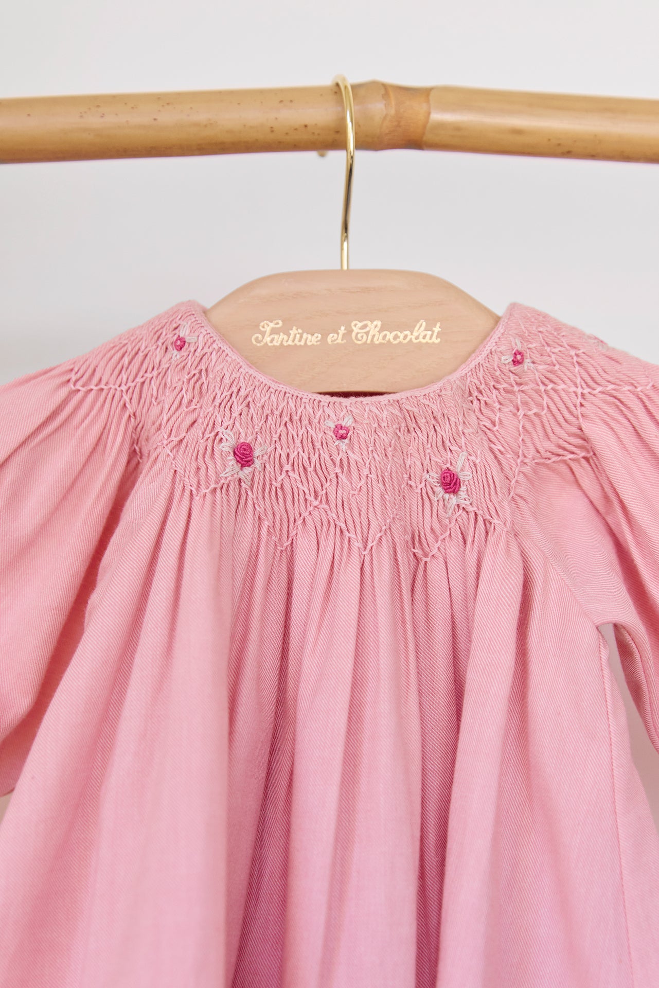 Jurk - Lichtroze Halsband kiel