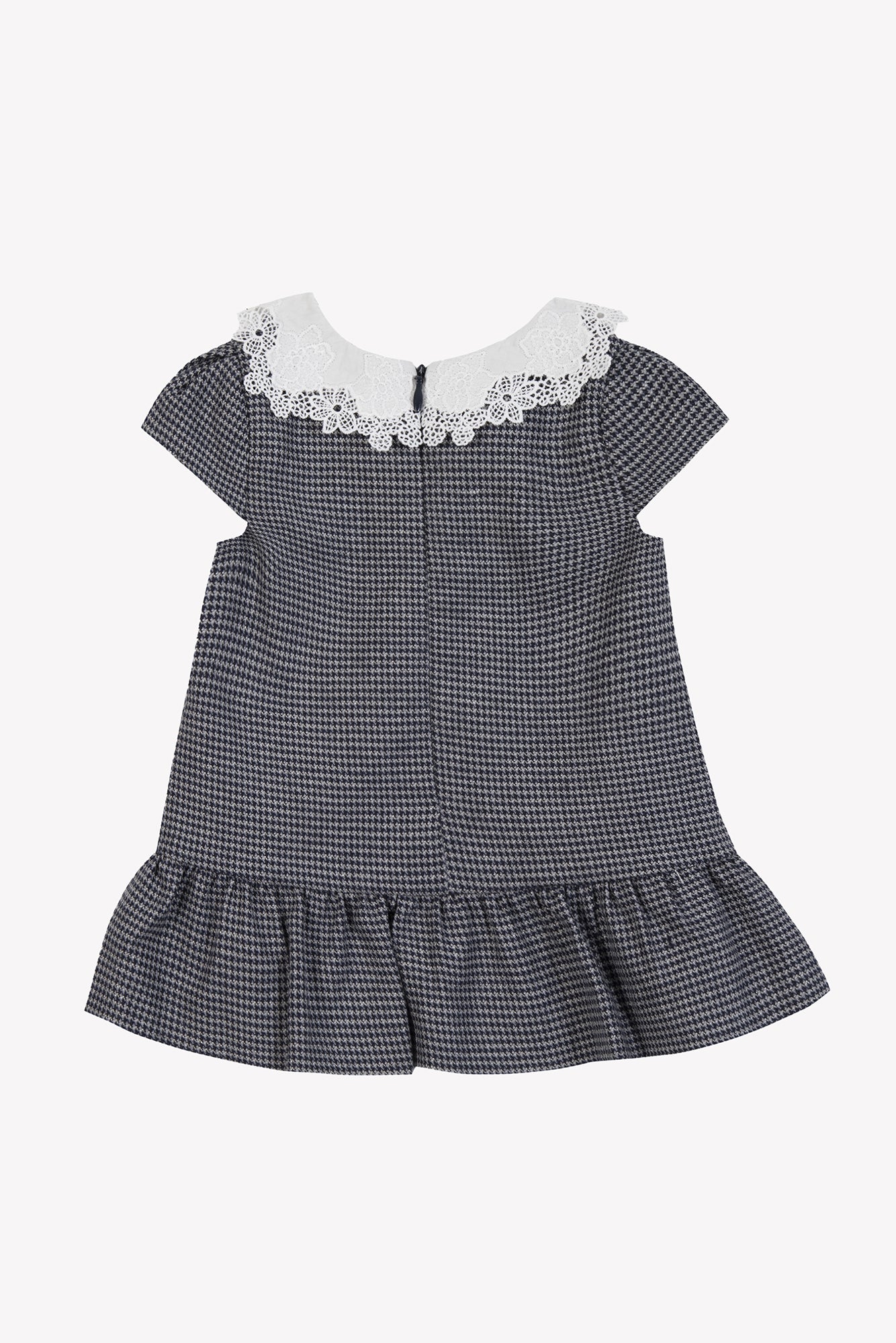 Robe - Marine vichy irisé