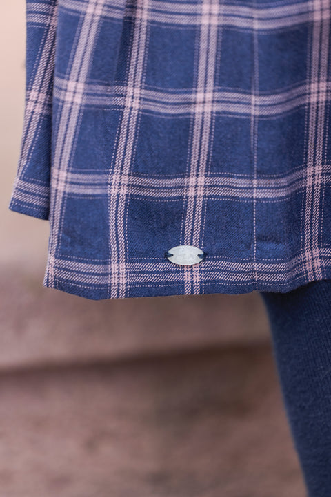 Robe - Myosotis à carreaux - Image principale