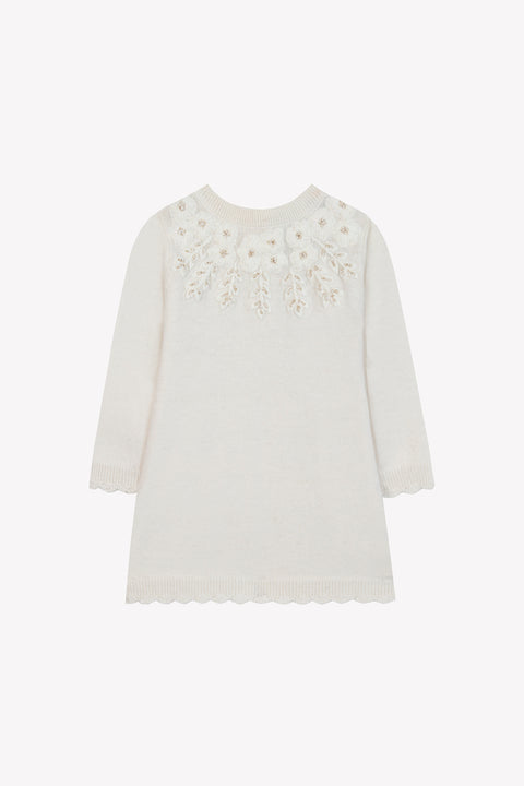 Robe - Ecru broderies - Image principale