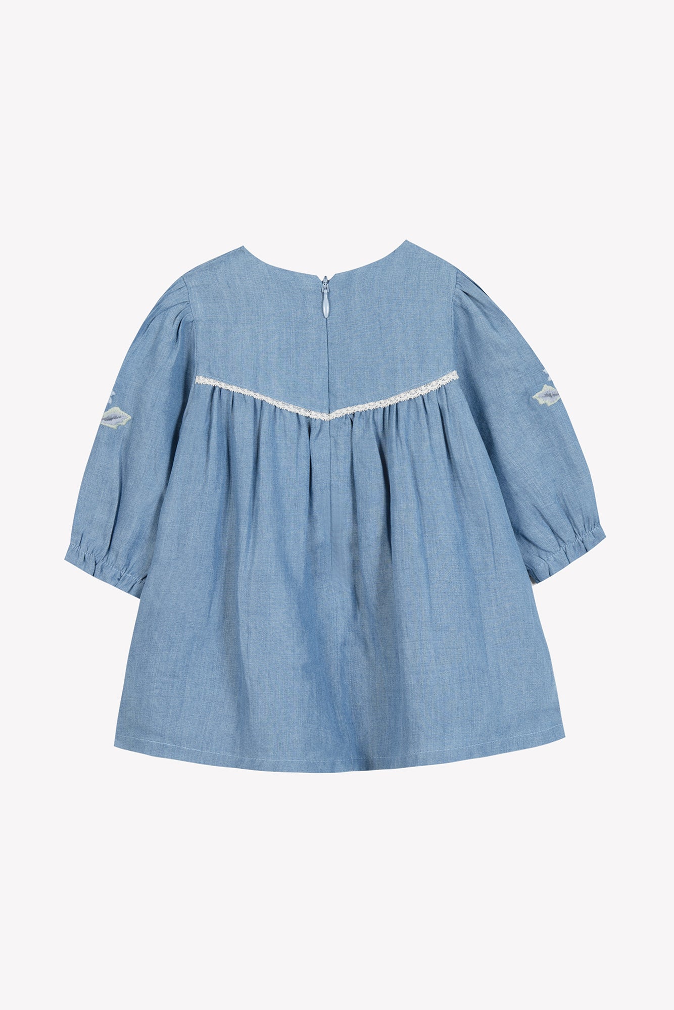 Robe - Chambray broderies