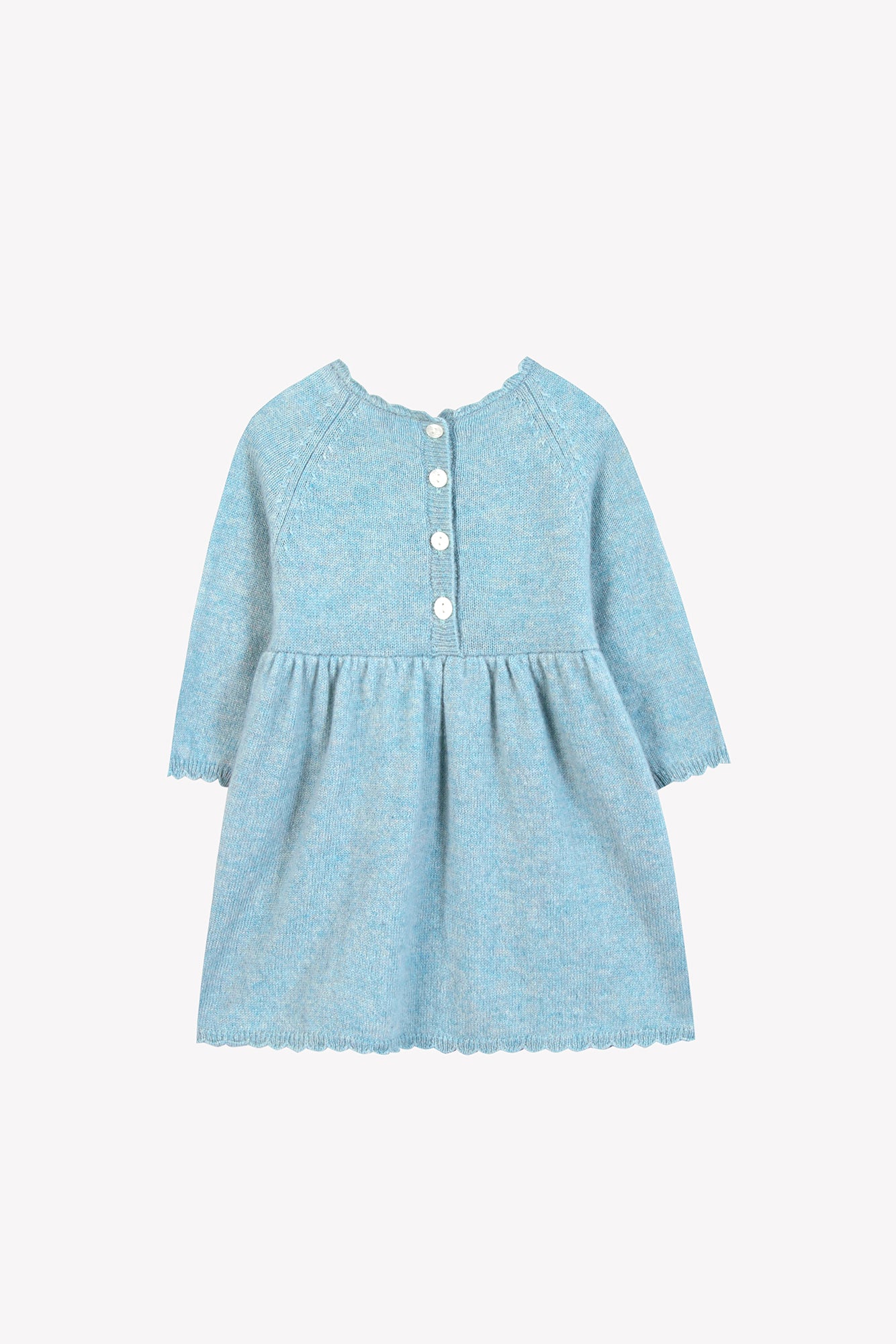 Robe - Vert d'eau en maille