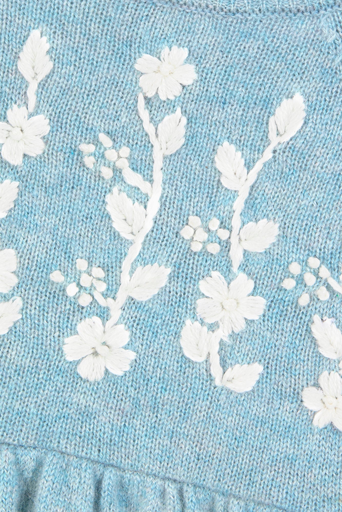 Robe - Vert d'eau en maille