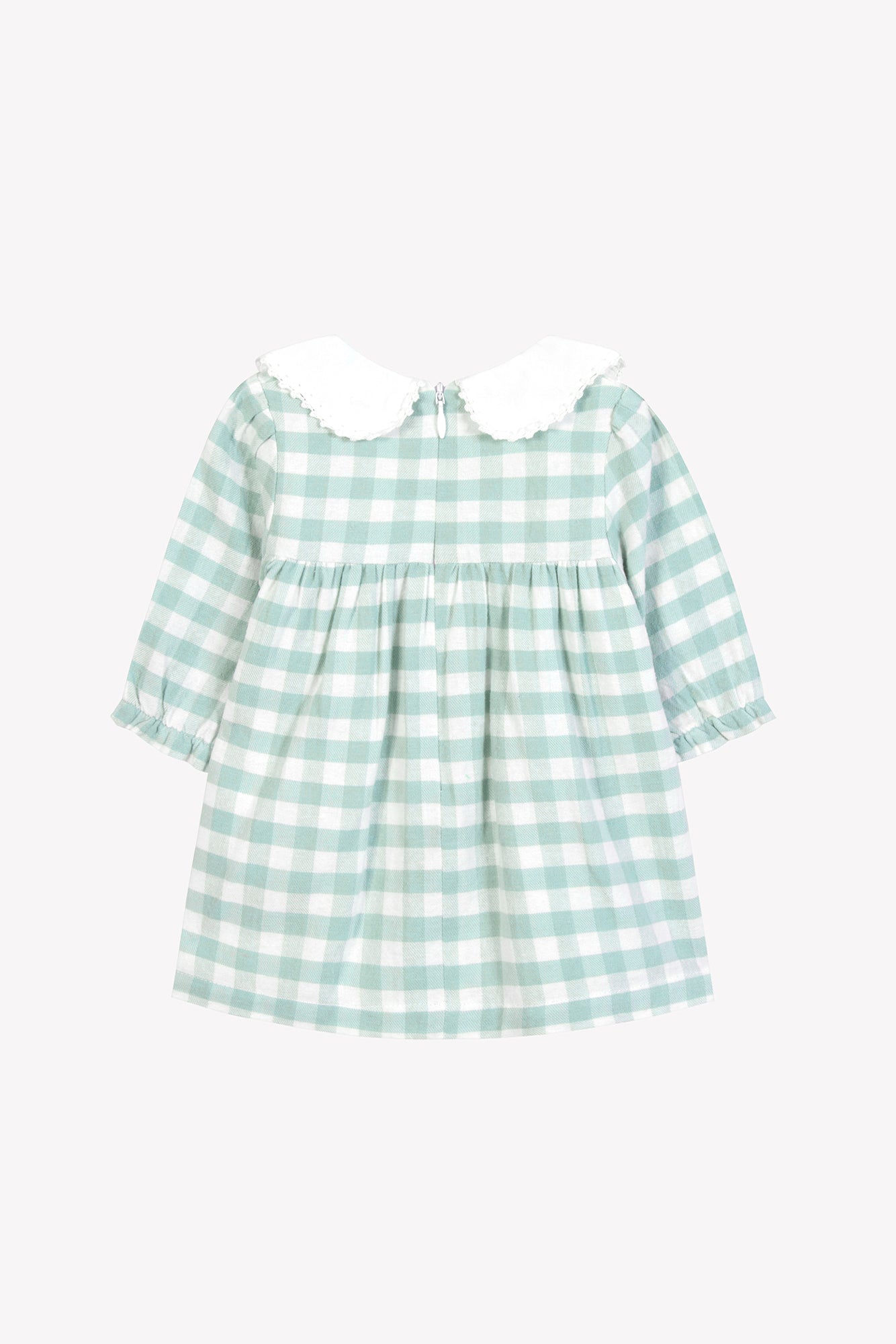Robe - Vert d'eau vichy