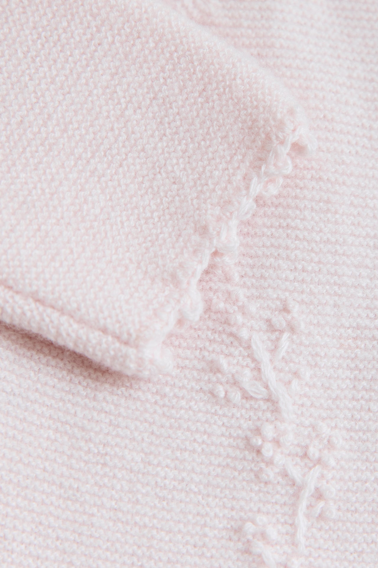 Entero largo - Rosa pálido Bordado