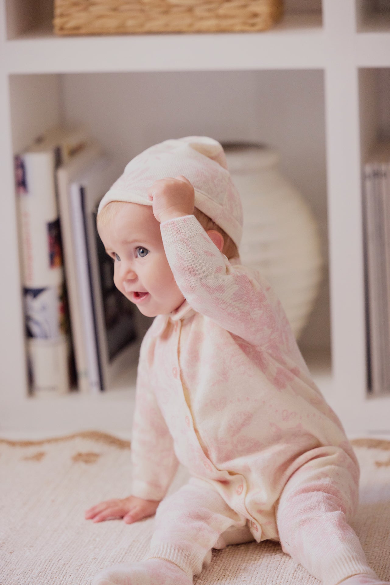 Beanie - Pale pink  Kujten X Tartine et Chocolat