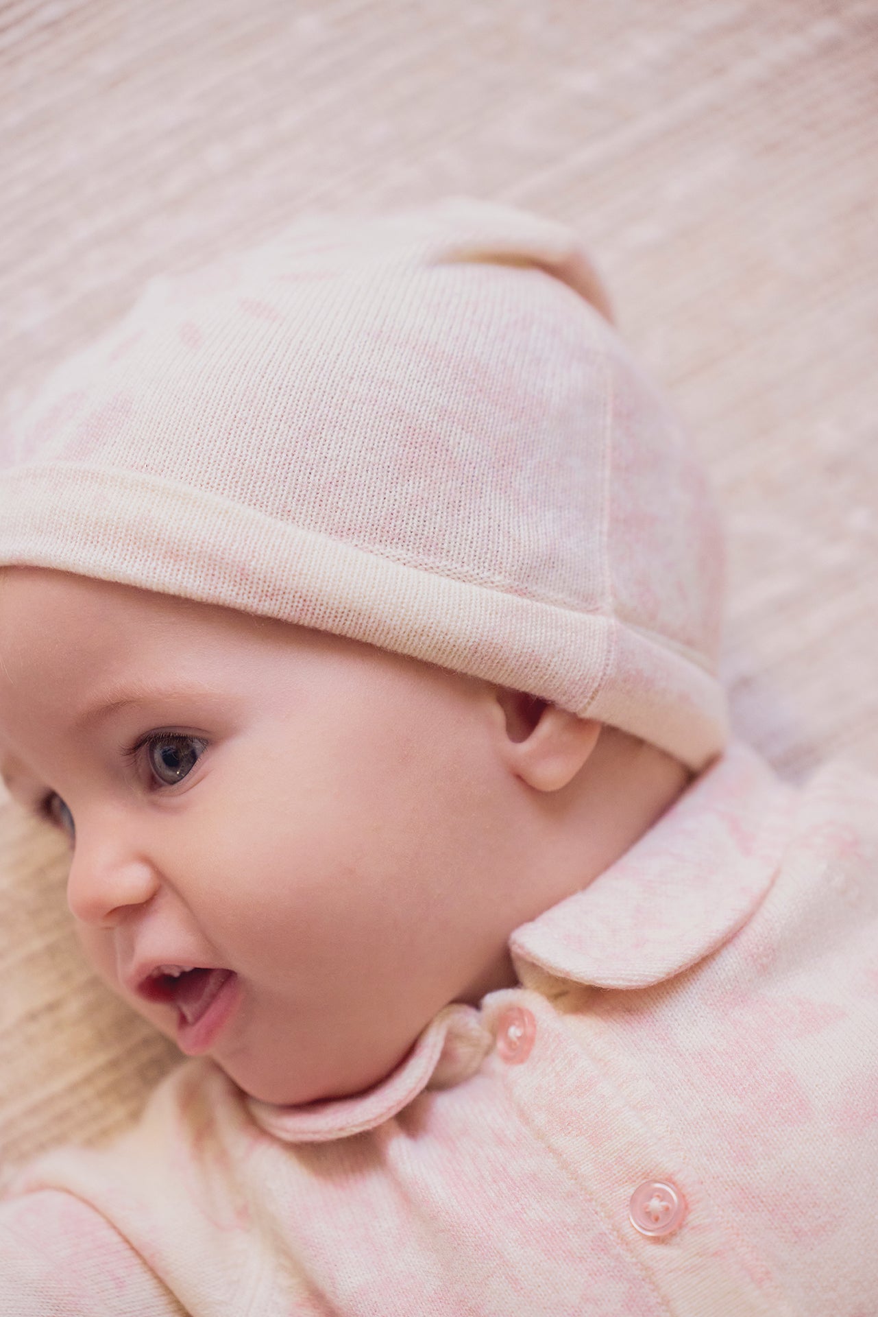 Beanie - Pale pink  Kujten X Tartine et Chocolat