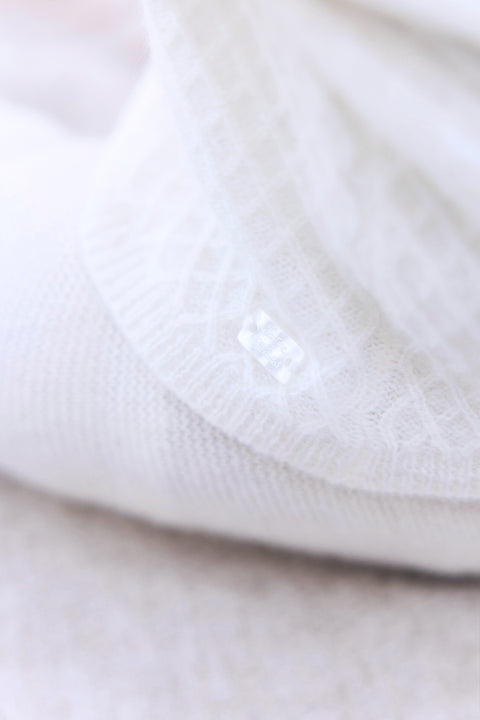 Ensemble - Ecru 100% cachemire - Image principale