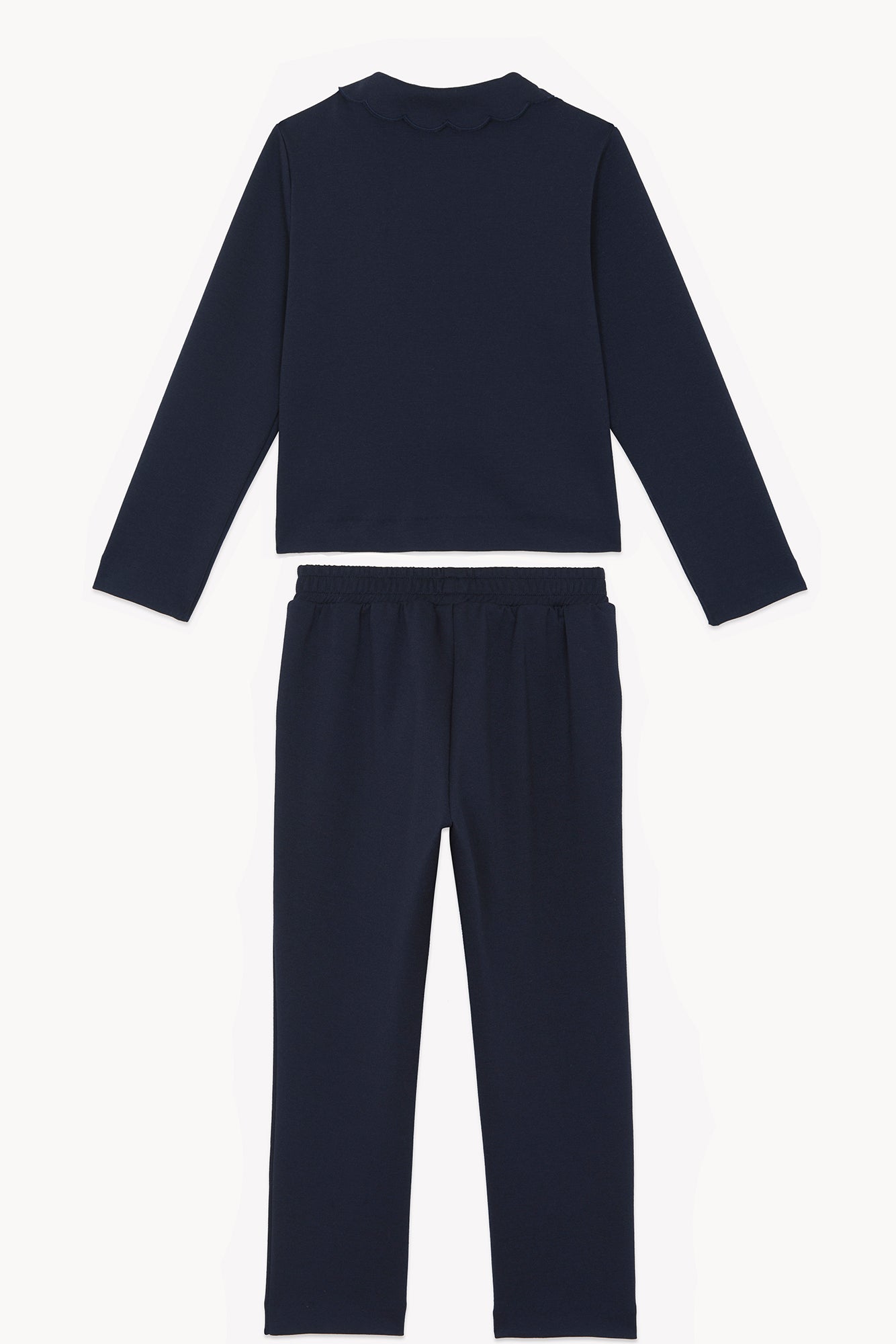 Outfit Lang - Marineblau